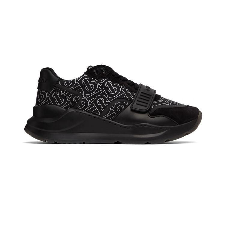BURBERRY MONOGRAM PRINT NYLON SNEAKERS   BBR002
