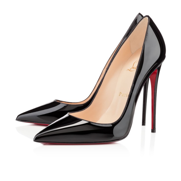Louboutin So Kate120 mm Pumps - Patent calf leather - Black - Women