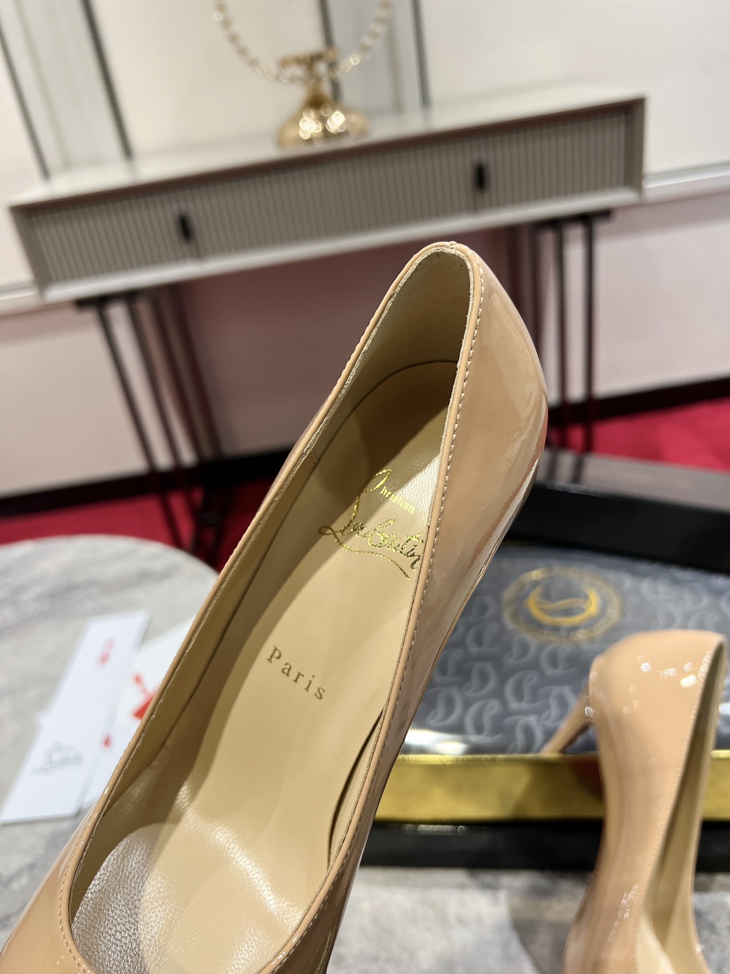 Louboutin So Kate120 mm Pumps - Patent calf leather - Black - Women