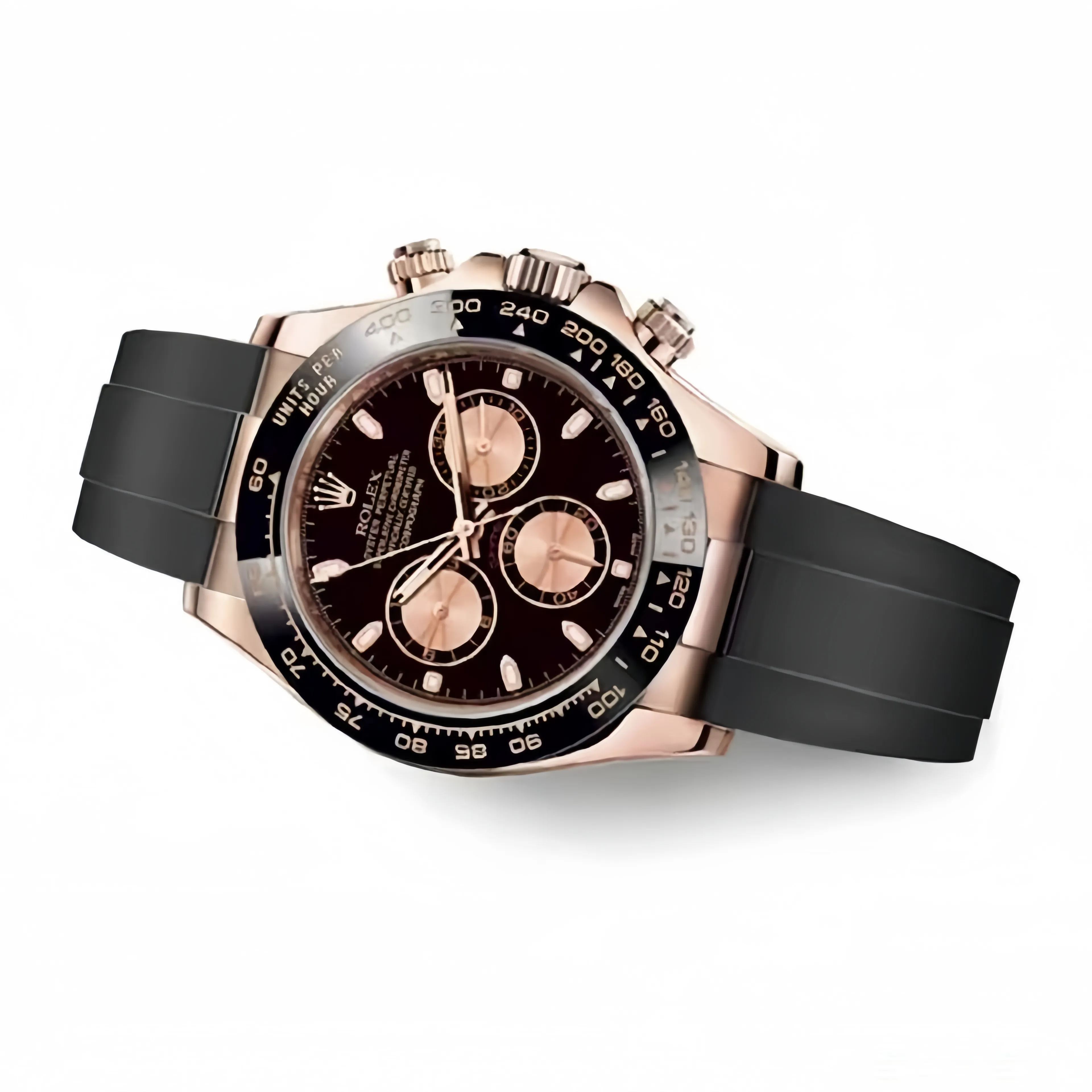 Rolex Cosmograph Daytona black dial and Everose gold case