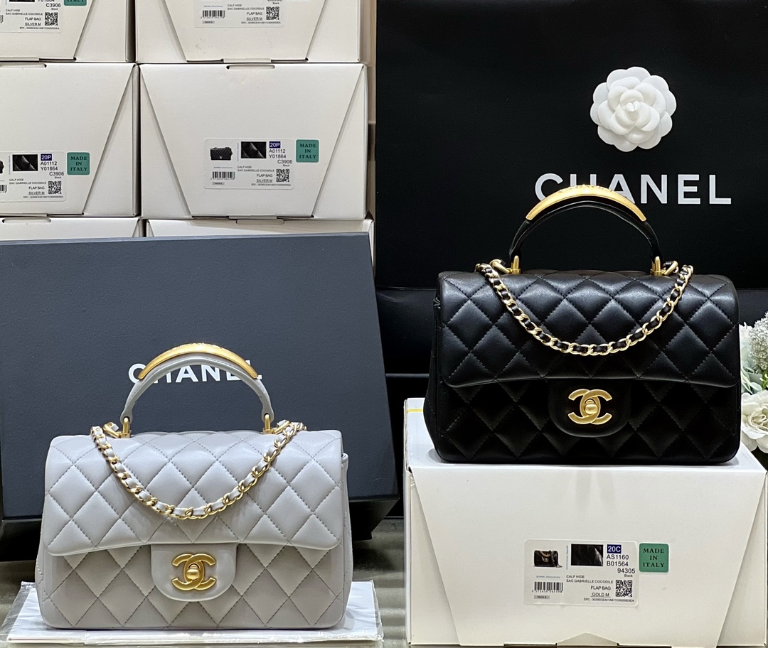 CHANEL Classic CF Mini Handle Bag – Timeless Elegance and Functionality