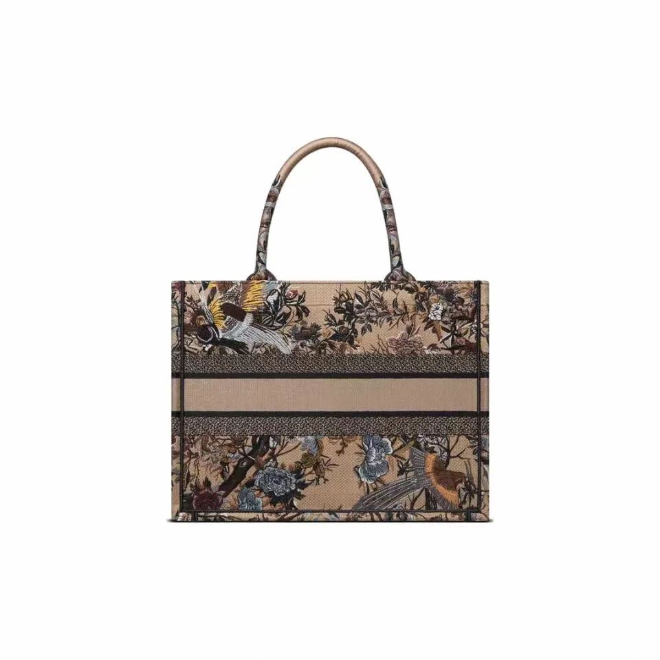 DIOR Magpie Flower Tote Bag