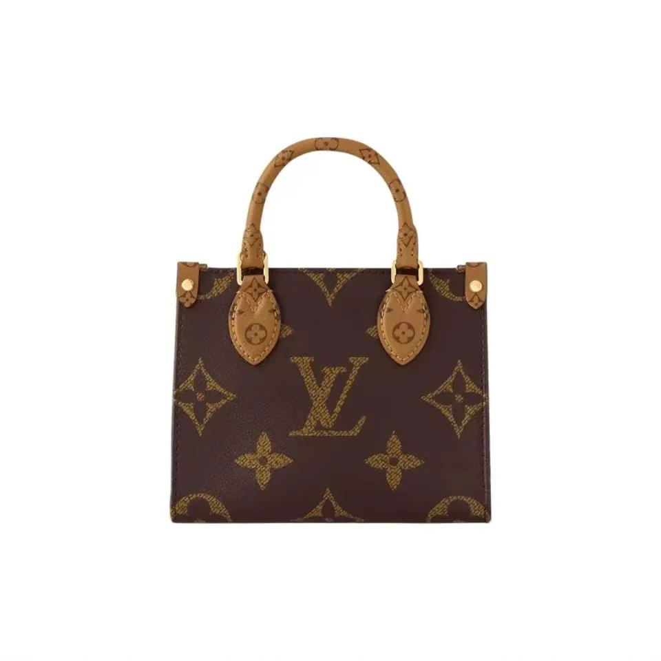 Louis Vuitton ONTHEGO Small Handbag-brown