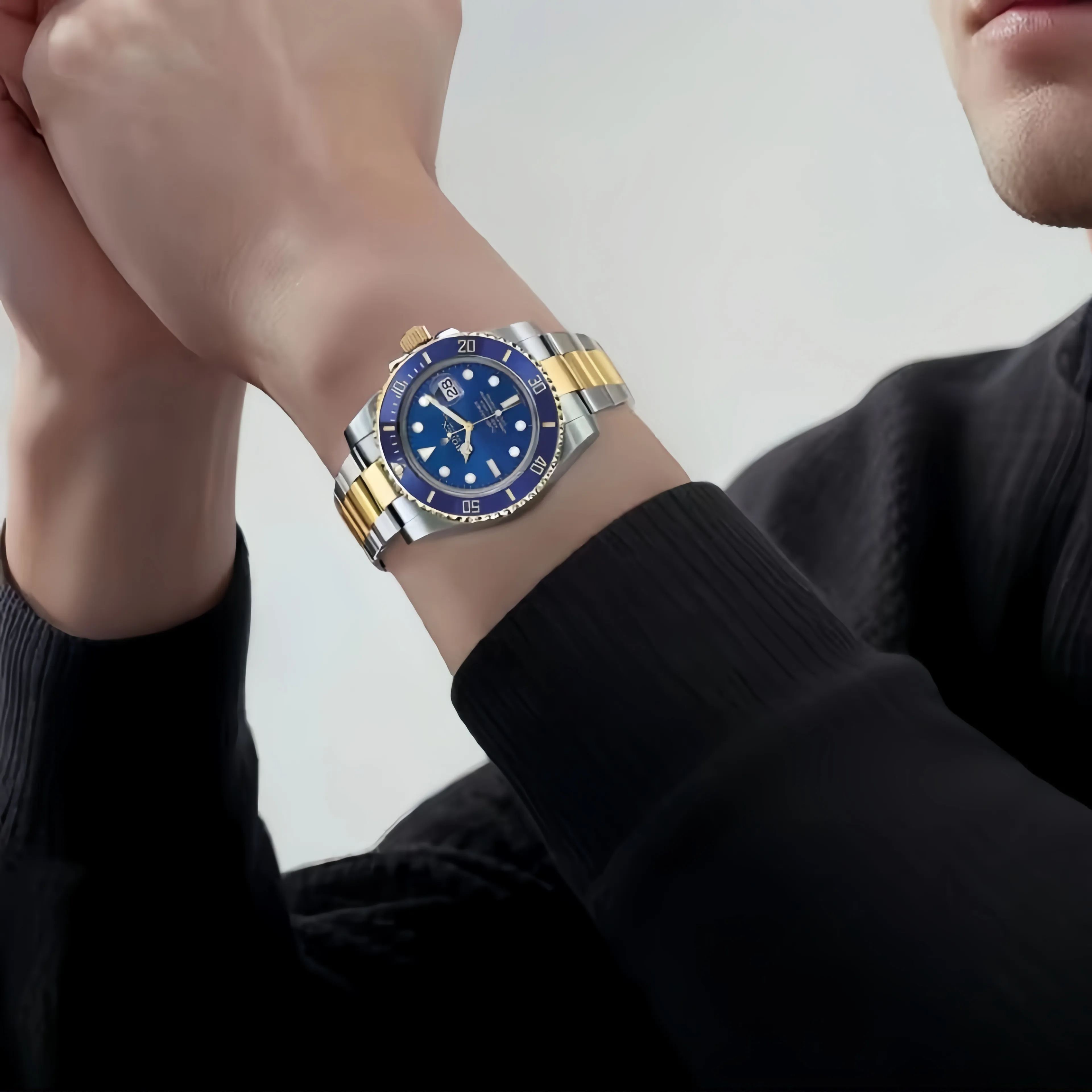 Rolex Submariner Two-Tone Blue Dial