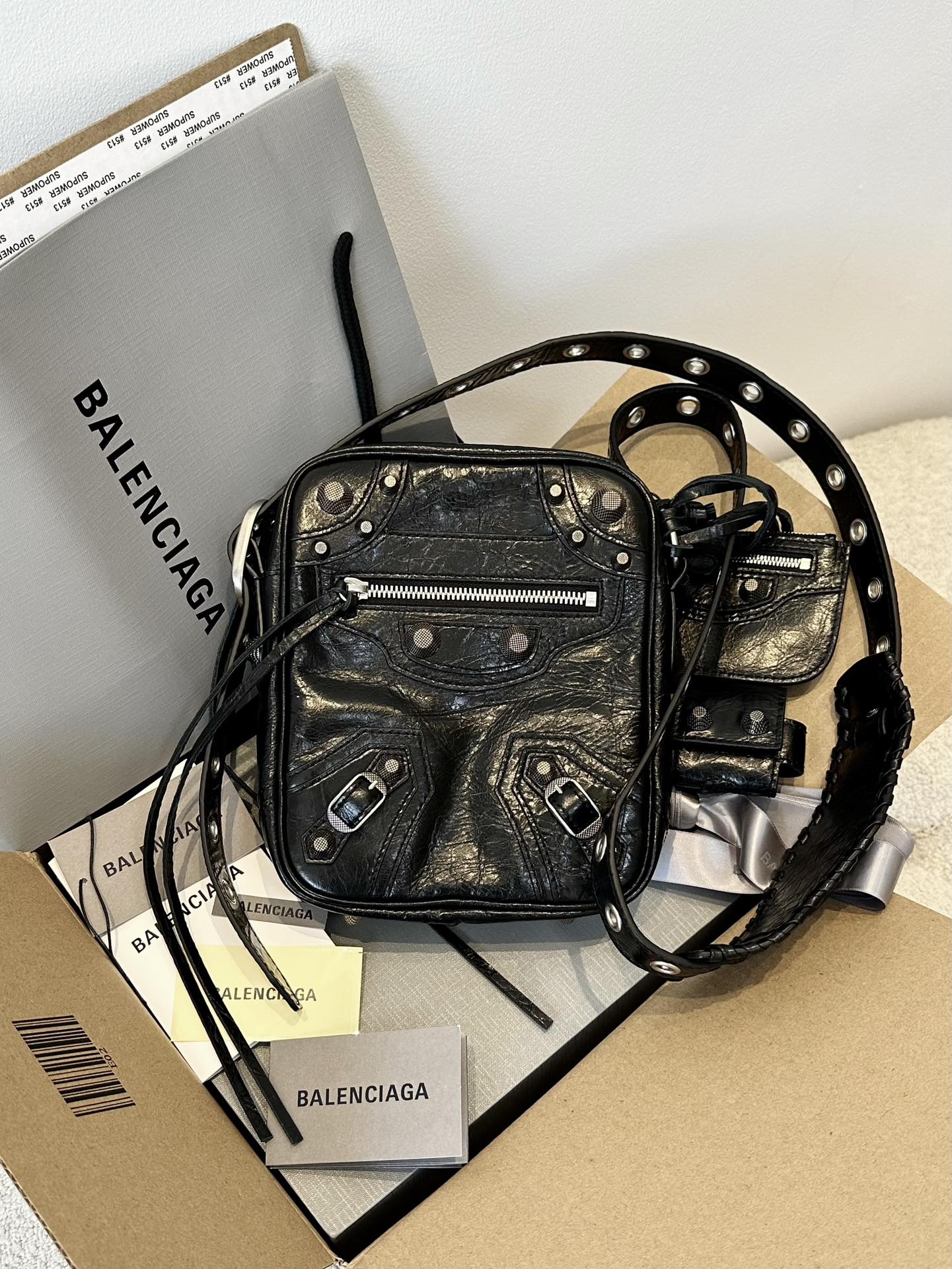 Balenciaga Le Cagole Men Crossbody Bag