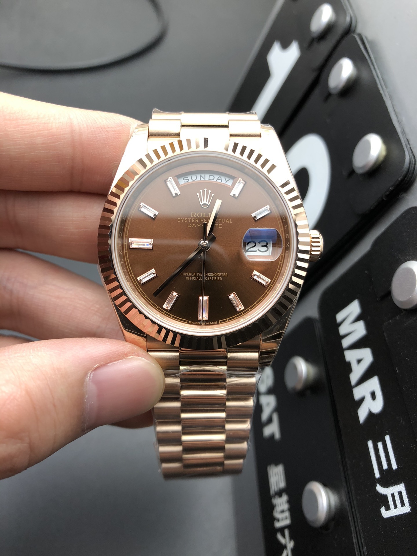 Rolex Day-Date coffee dial