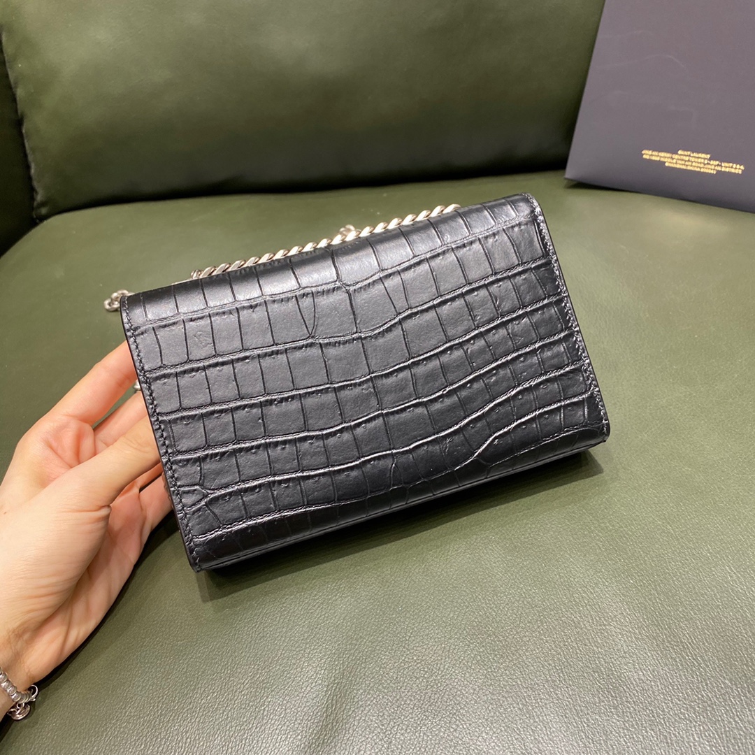 YSL 354119 Women Patent Chain Crossbody Shoulder Bags