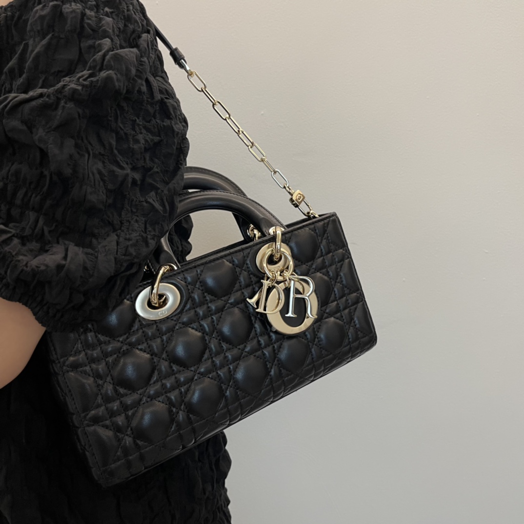 Dior-Joy Lady Diamond Edition Cannage-BLACK