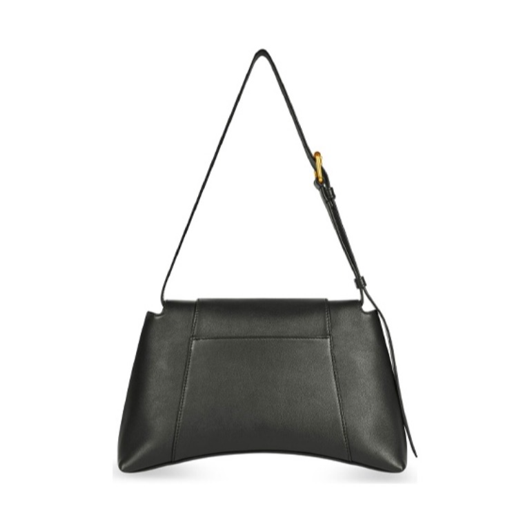 Balenciaga soft hourglass black bag