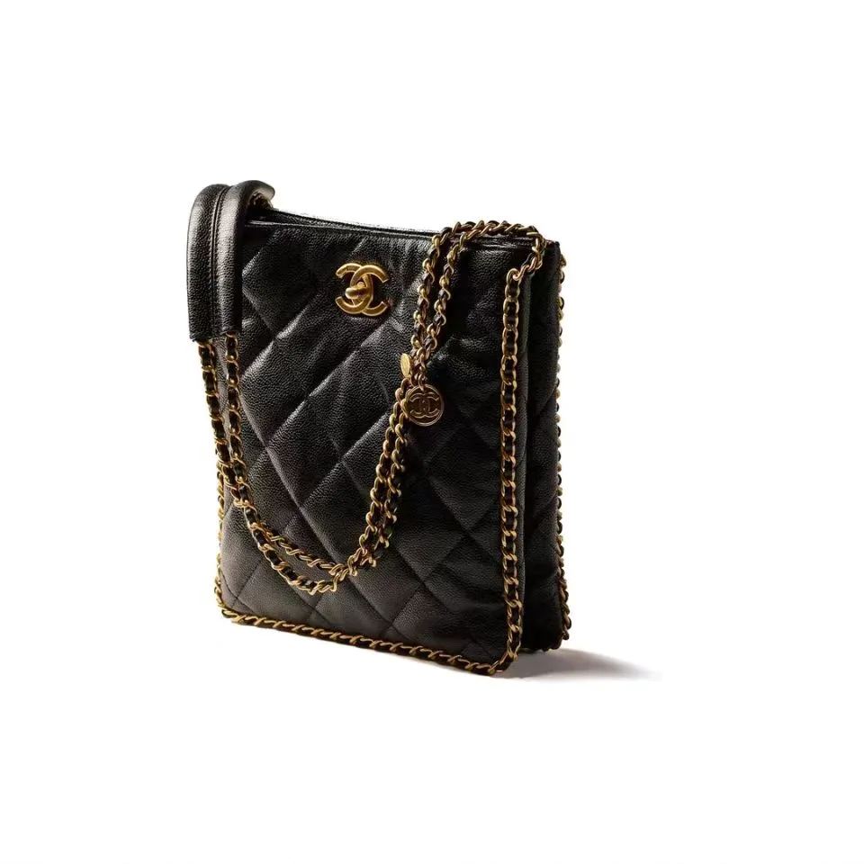 CHANEL 22B Quilted Tote Bag