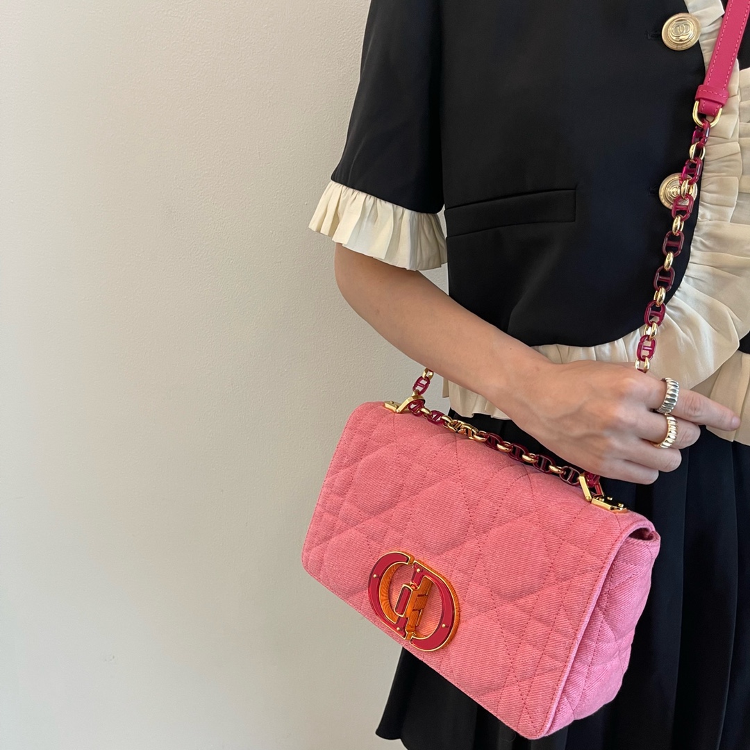 DIOR Miss Caro Mini Bag-Pink