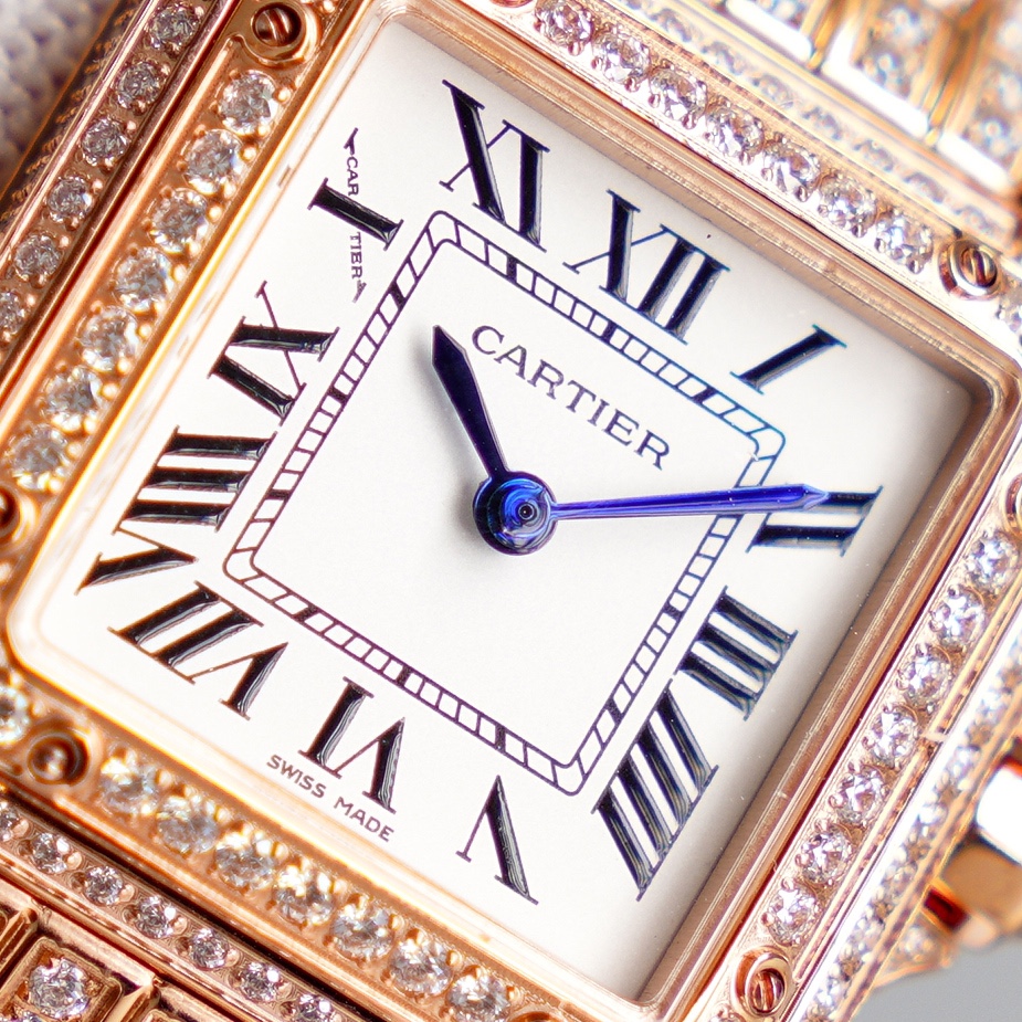 A Masterpiece of Elegance for the Sophisticated Woman – Cartier Panthère Full Diamond Women's Mechanical Watch
