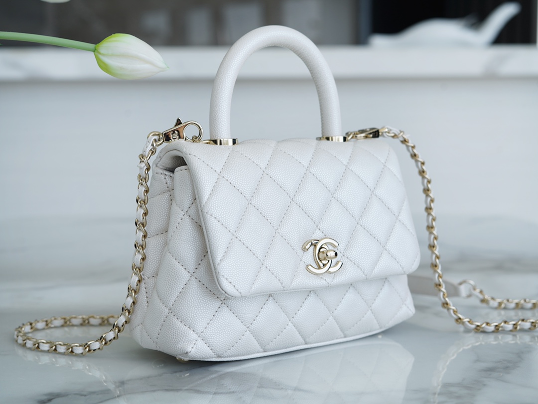 CHANEL 23P Spring/Summer Coco Handle Flap Bag