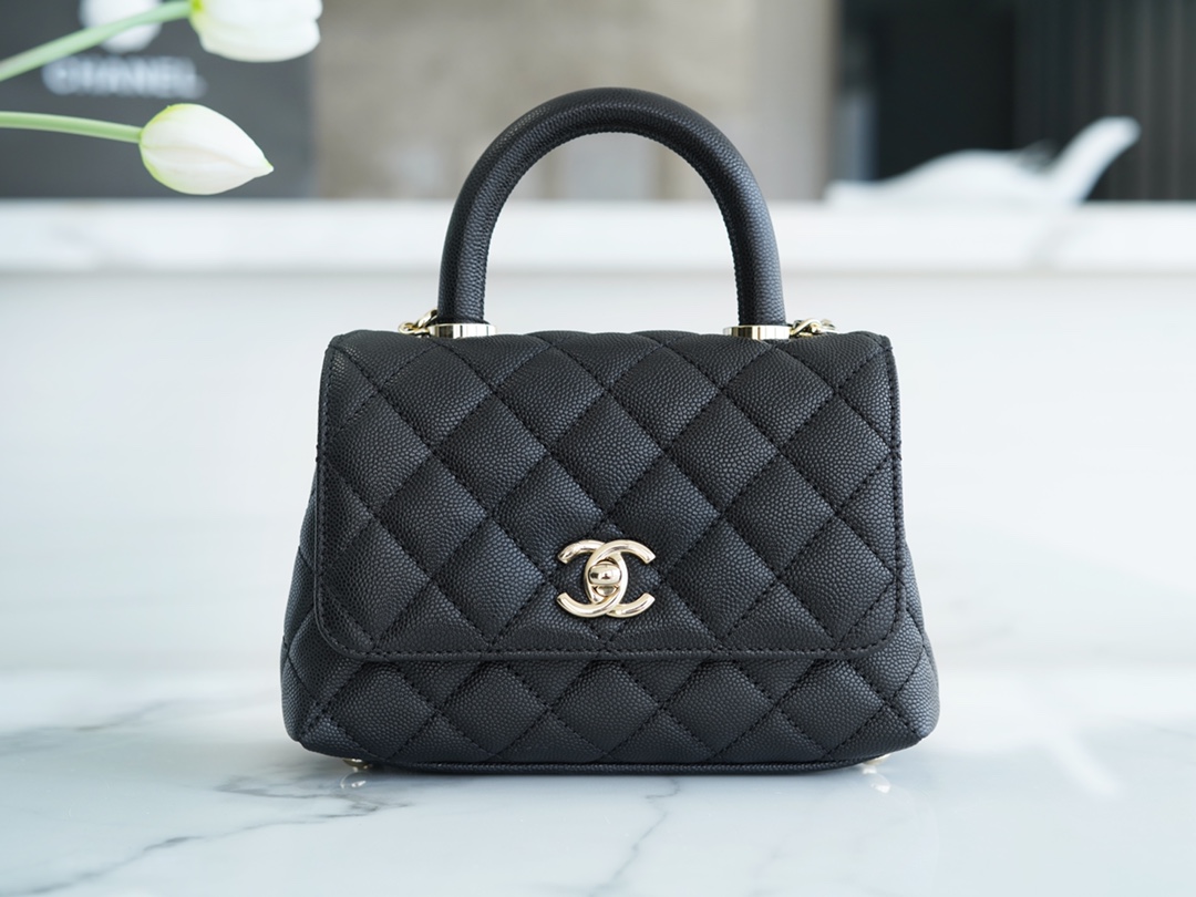 CHANEL 23P Spring/Summer Coco Handle Flap Bag