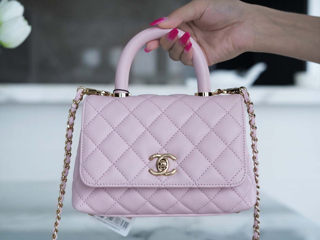 CHANEL 23P Spring/Summer Coco Handle Flap Bag