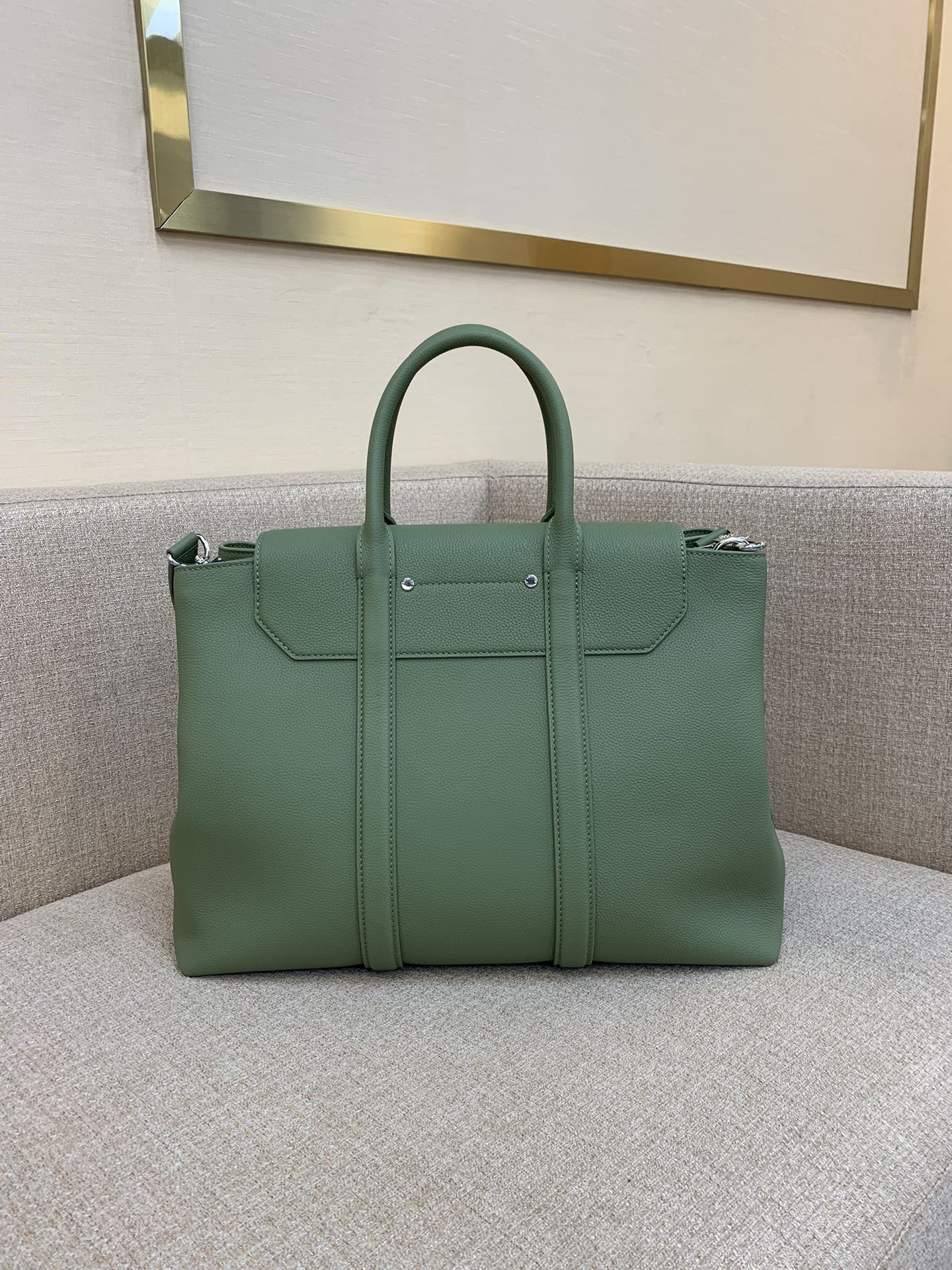 Louis Vuitton Georges Tote in Green