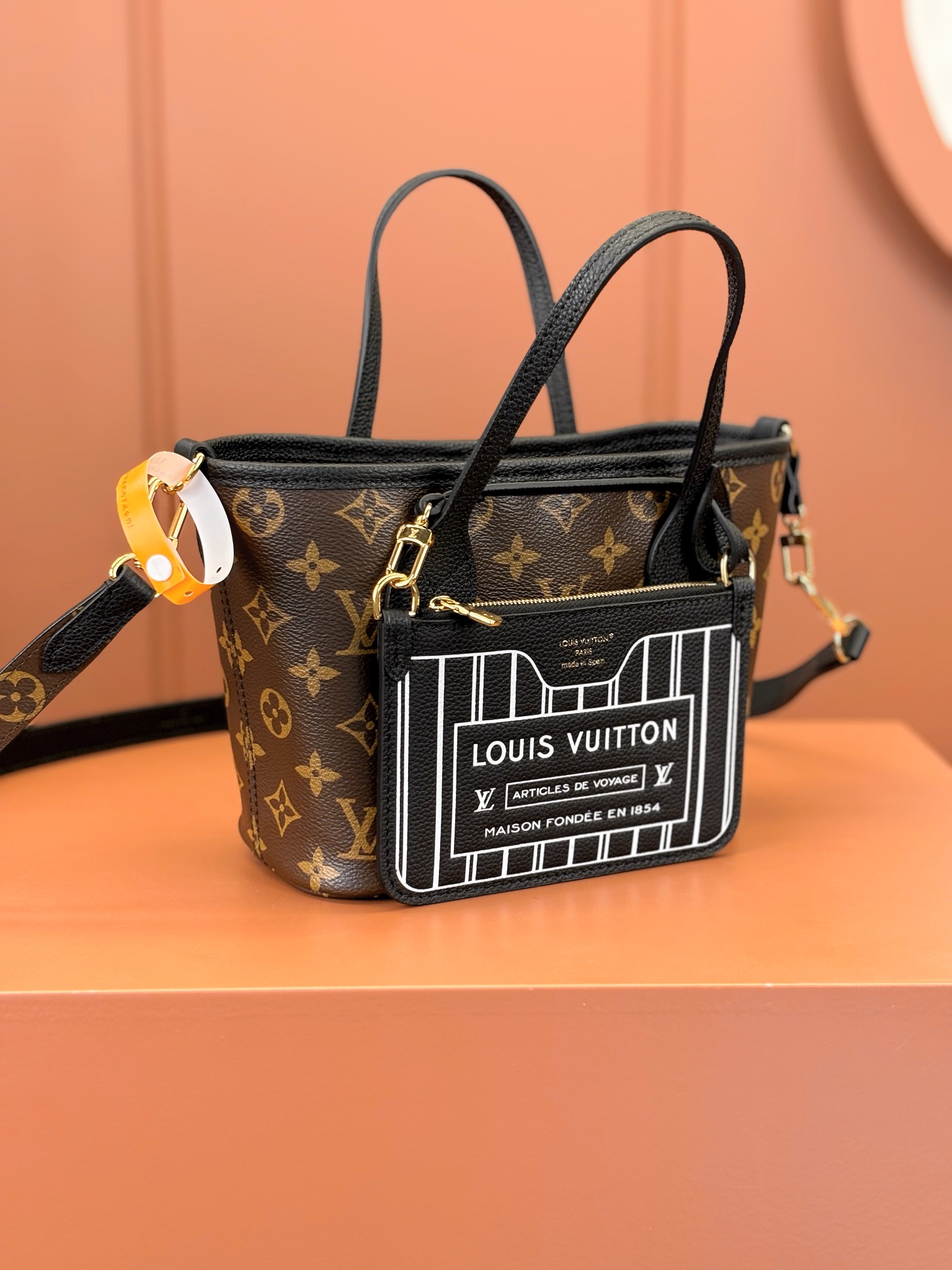Louis Vuitton NEVERFULL INSIDE OUT BB Handbag