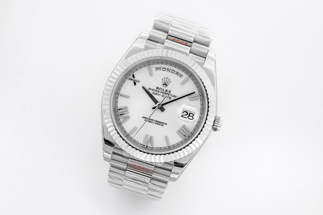 Rolex Day-Date  White Dial