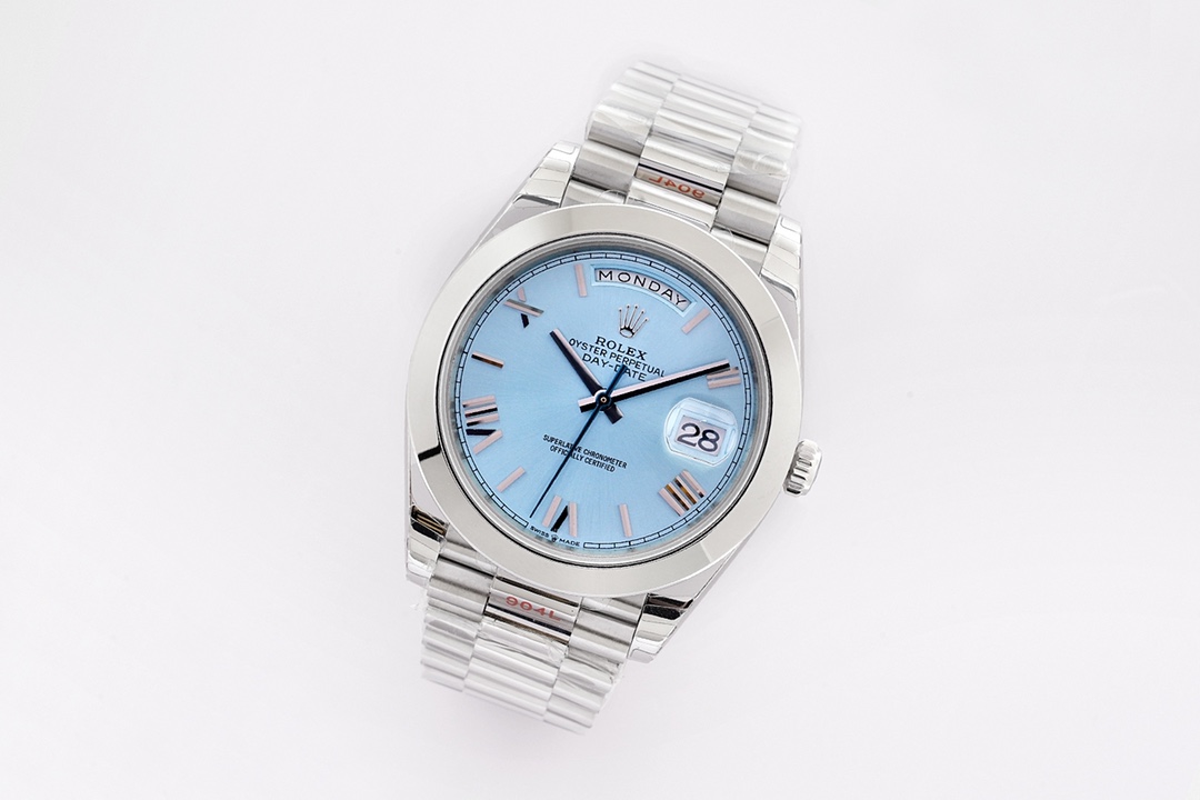 Rolex Day-Date  Light Blue Dial
