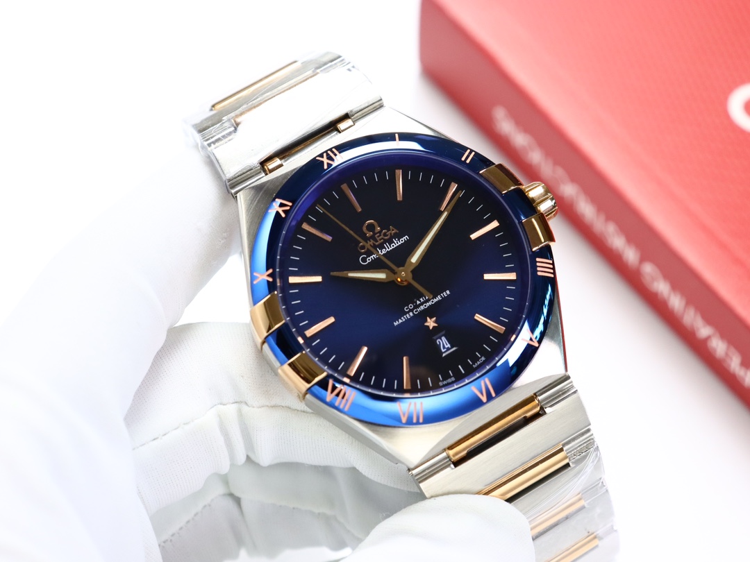 Omega Constellation Series Men's Mechanical Watch 2024 Upgraded Edition – 41mm Master Chronometer Design