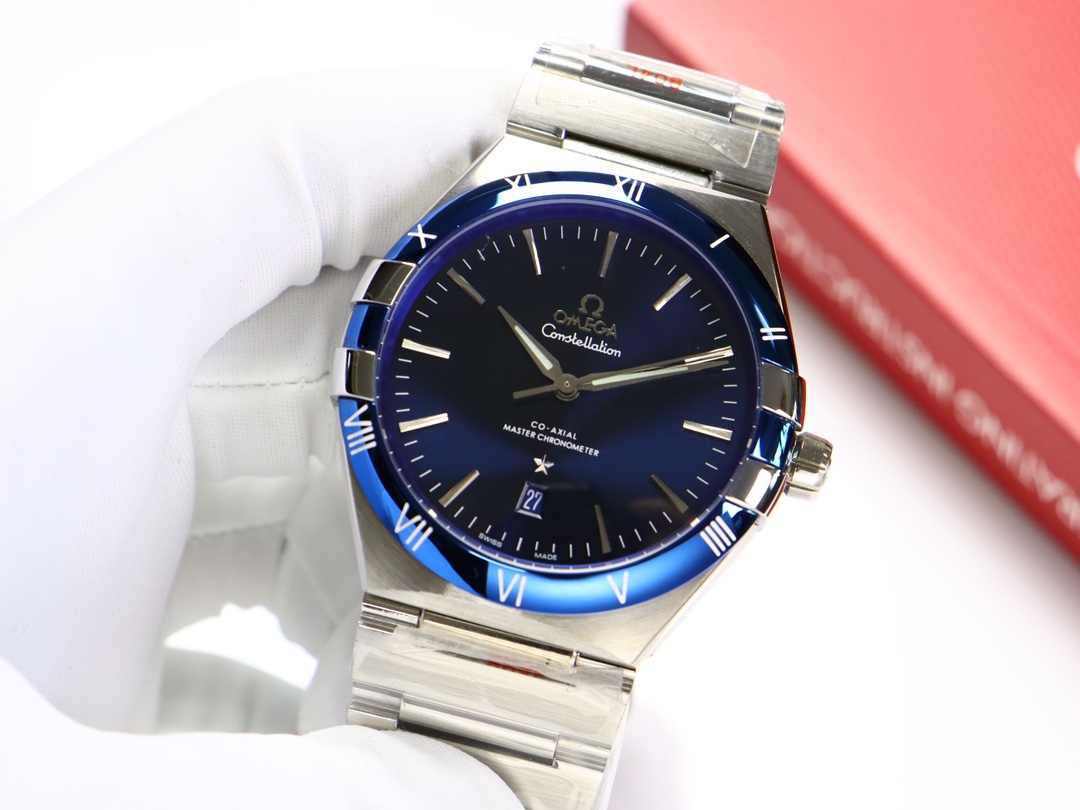 Omega Constellation Series Men's Mechanical Watch 2024 Upgraded Edition – 41mm Master Chronometer Design
