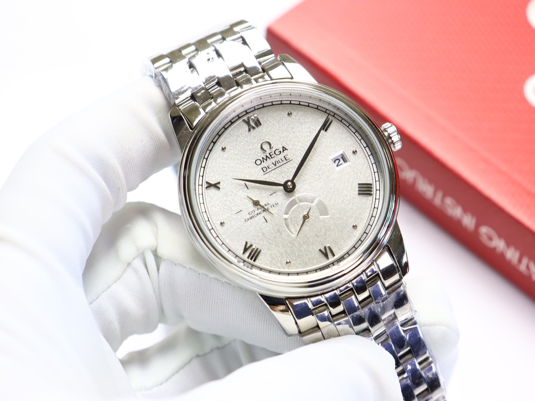 OMEGA De Ville Series 4-Hand Men's Watch – Precision Replica with 1:1 Case & Genuine-Like Dial