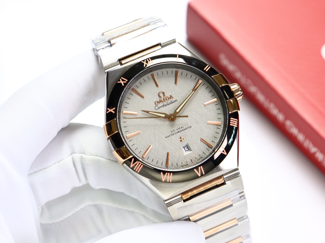 Omega Constellation Series Men's Mechanical Watch 2024 Upgraded Edition – 41mm Master Chronometer Design