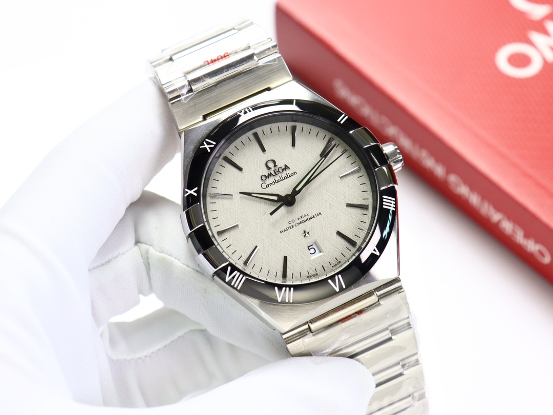 Omega Constellation Series Men's Mechanical Watch 2024 Upgraded Edition – 41mm Master Chronometer Design