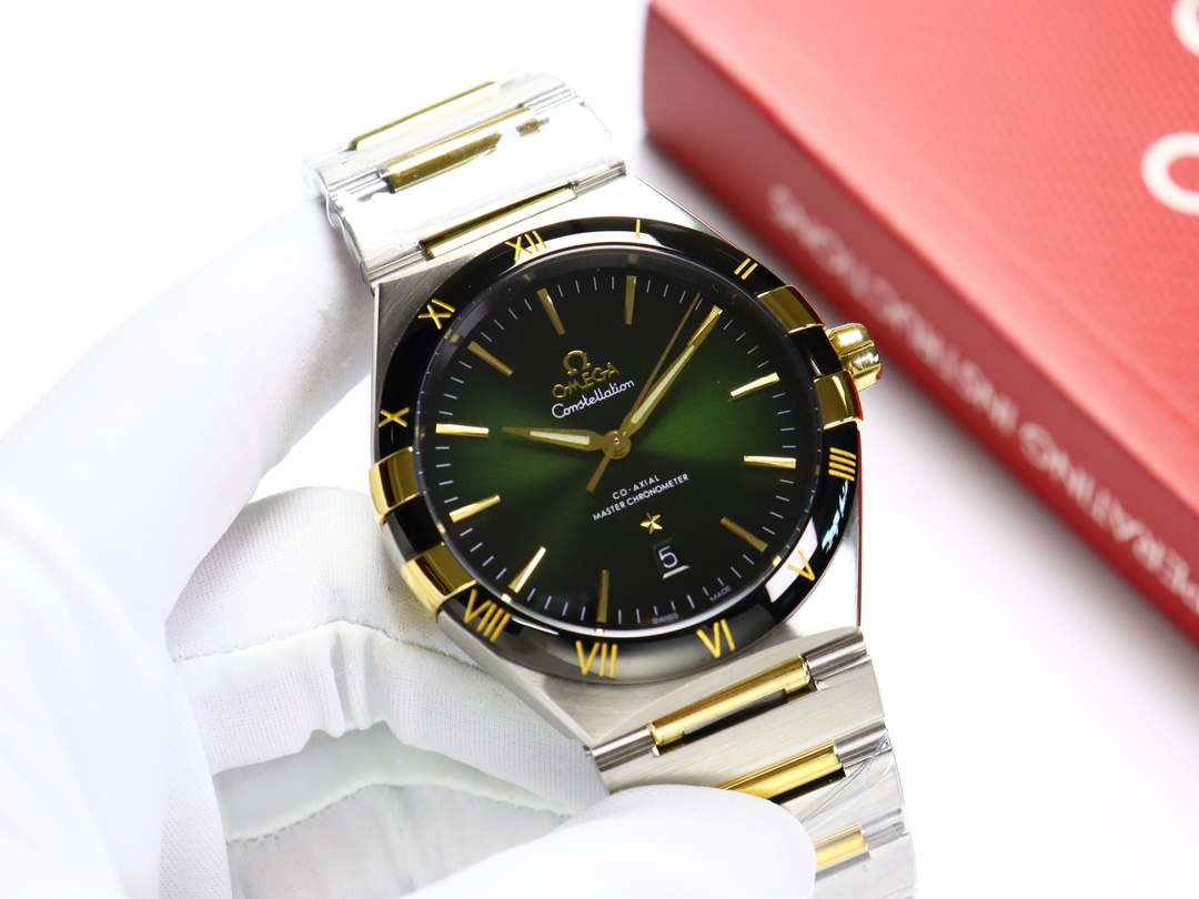 Omega Constellation Series Men's Mechanical Watch 2024 Upgraded Edition – 41mm Master Chronometer Design