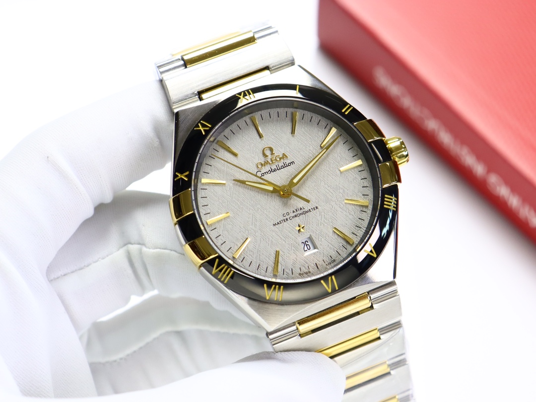 Omega Constellation Series Men's Mechanical Watch 2024 Upgraded Edition – 41mm Master Chronometer Design