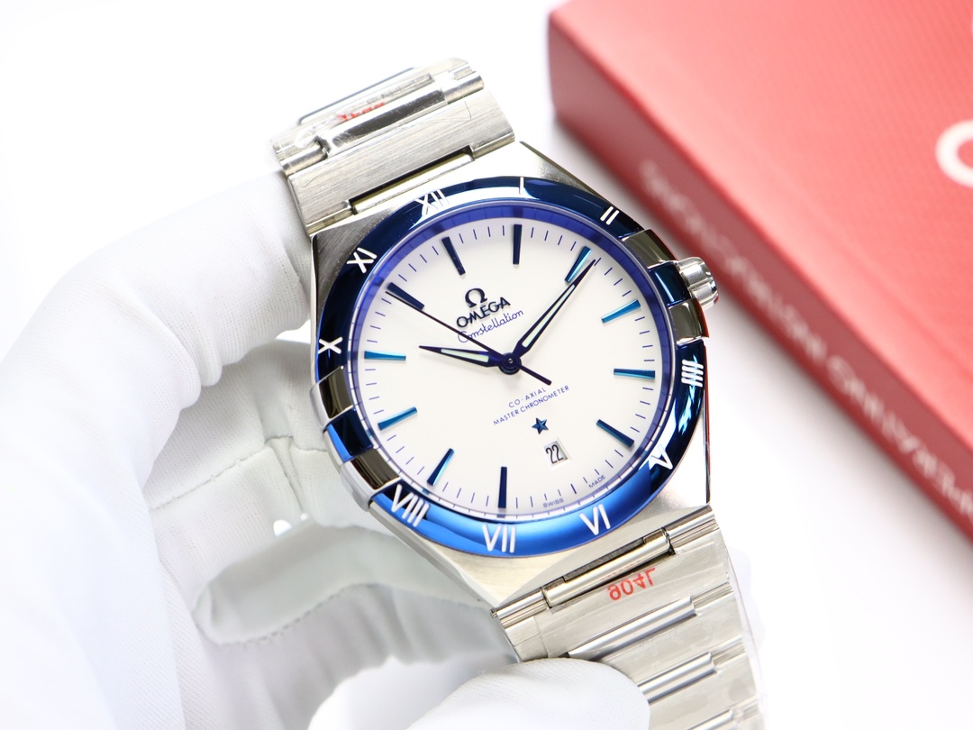 Omega Constellation Series Men's Mechanical Watch 2024 Upgraded Edition – 41mm Master Chronometer Design