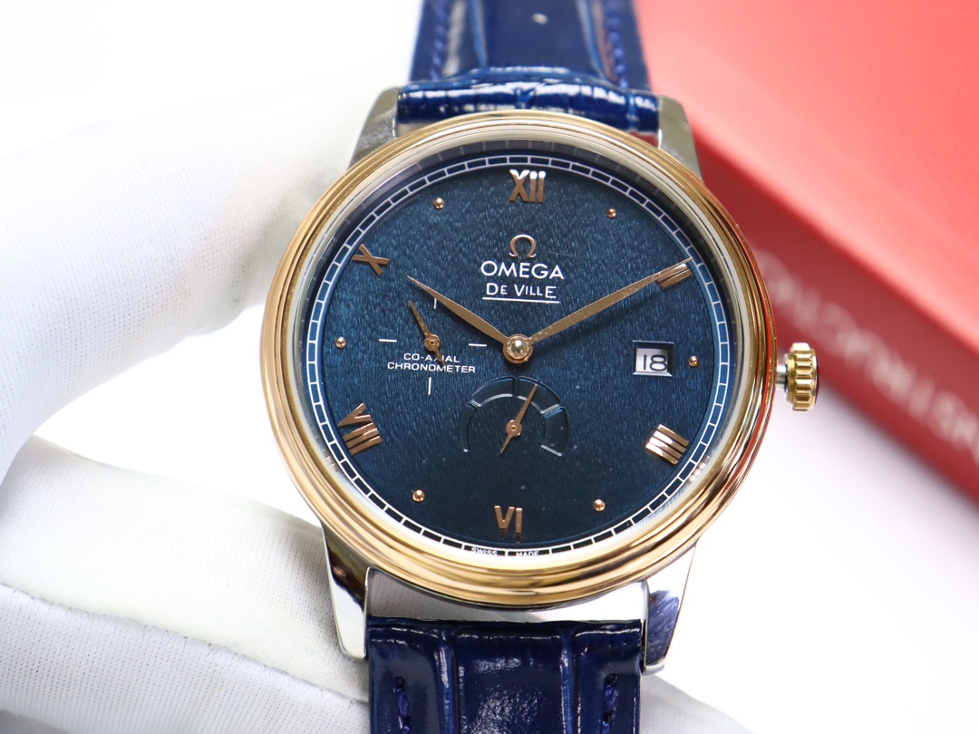 OMEGA De Ville Series 4-Hand Men's Watch – Precision Replica with 1:1 Case & Genuine-Like Dial