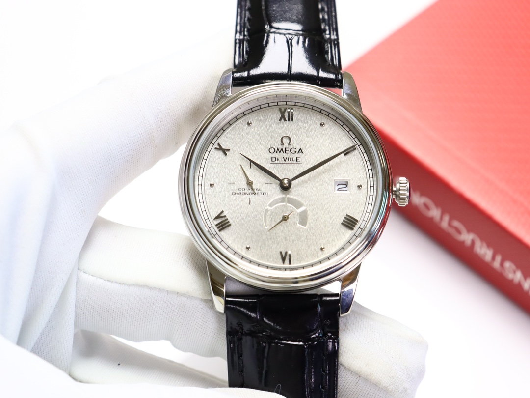 OMEGA De Ville Series 4-Hand Men's Watch – Precision Replica with 1:1 Case & Genuine-Like Dial