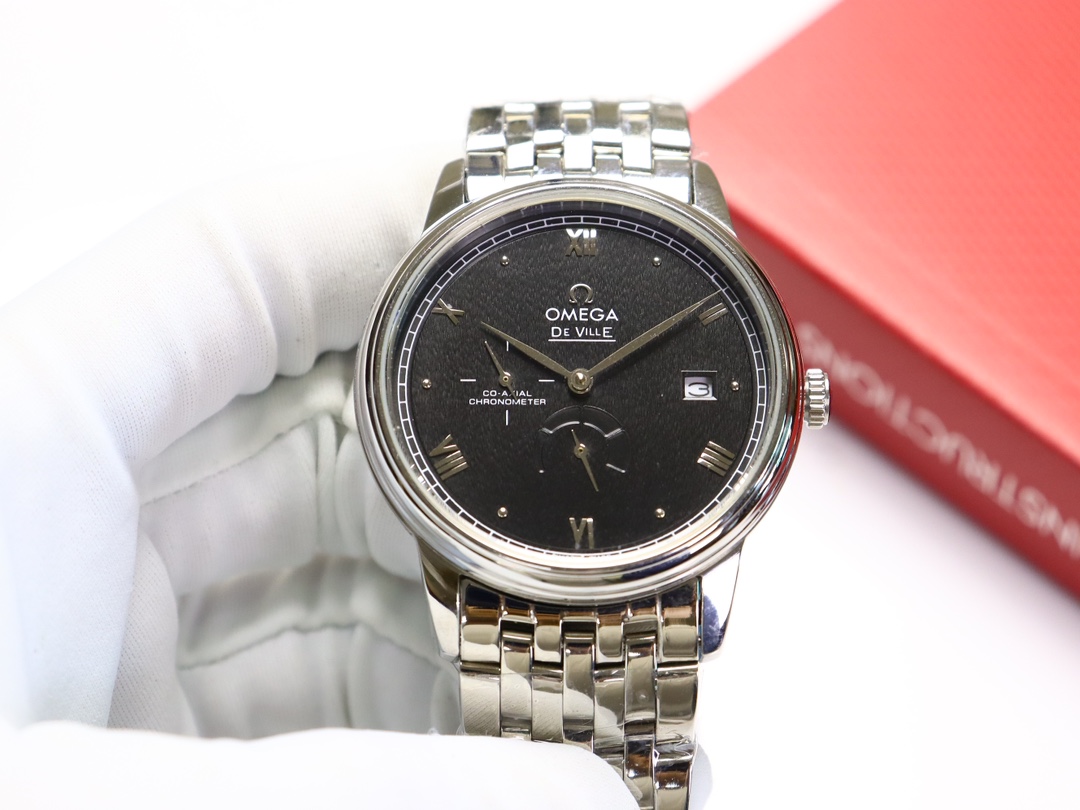 OMEGA De Ville Series 4-Hand Men's Watch – Precision Replica with 1:1 Case & Genuine-Like Dial