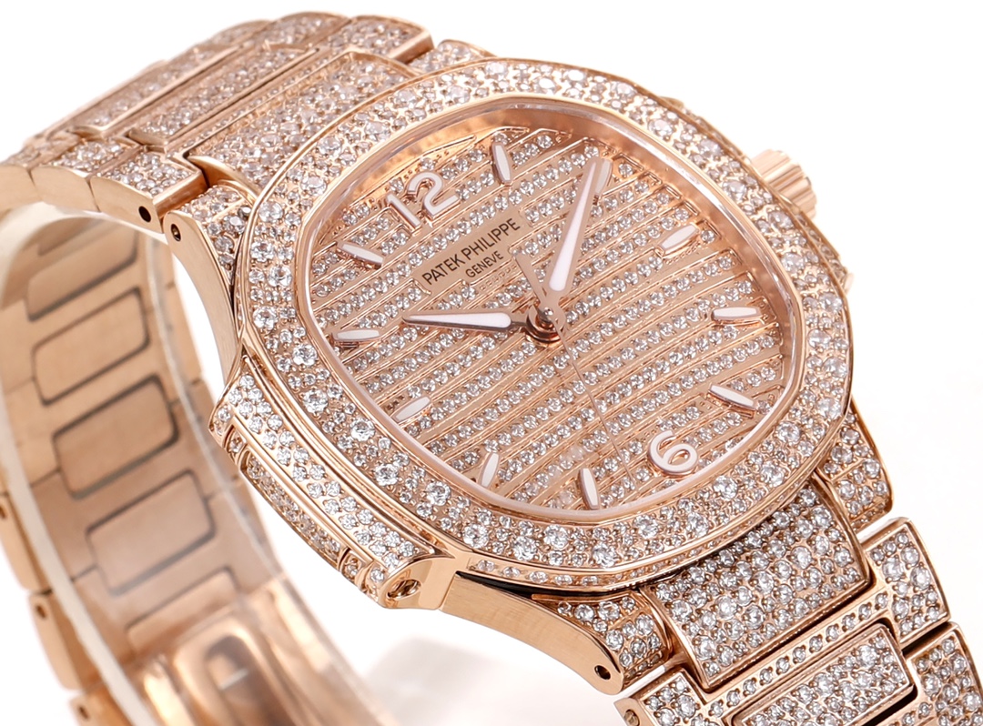 Patek Philippe 7021 Nautilus Full Diamond Limited Edition – The Ultimate Luxury Timepiece