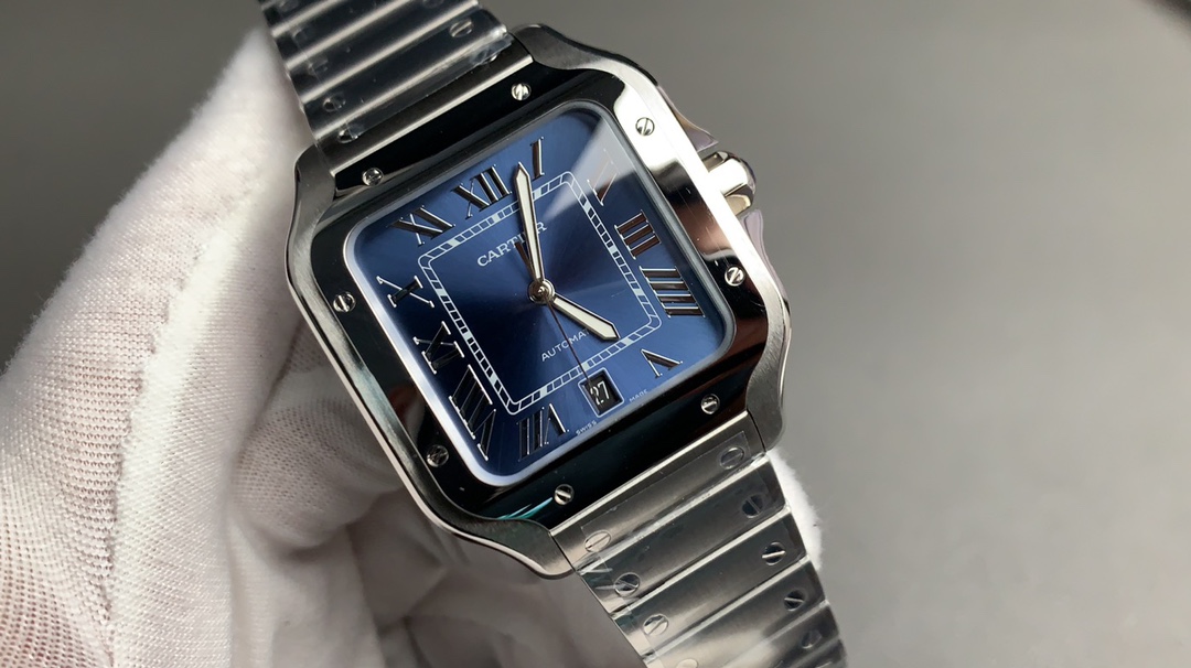 Santos 39.8mm SmartLink Upgraded Edition – A Perfectly Crafted Masterpiece with Unique Features