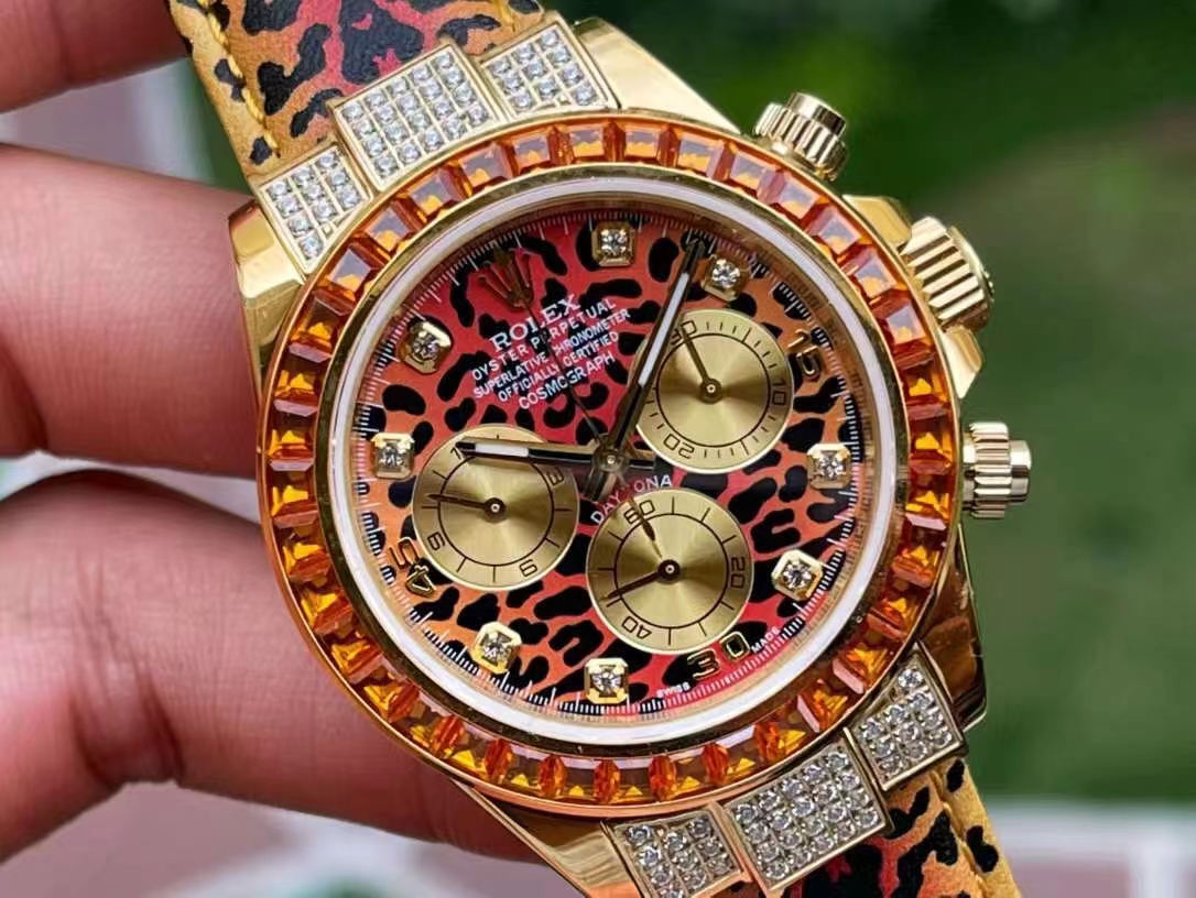 New Release: Cosmograph Daytona 11598Saco Leopard Print – A Masterpiece of Art and Luxury