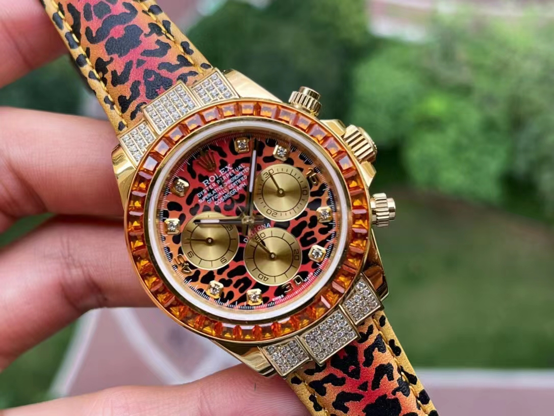 New Release: Cosmograph Daytona 11598Saco Leopard Print – A Masterpiece of Art and Luxury