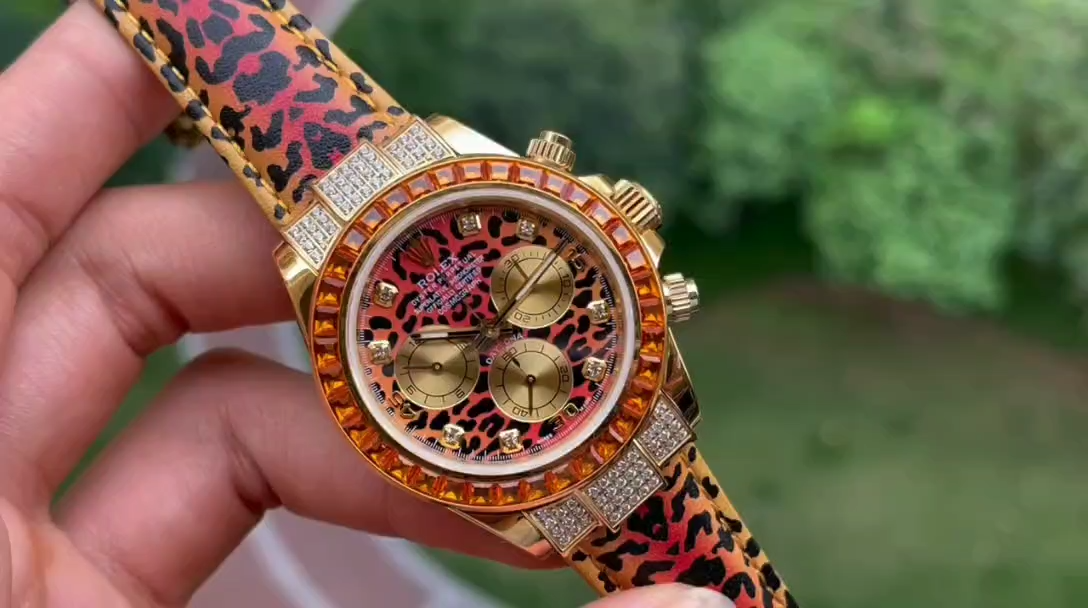 New Release: Cosmograph Daytona 11598Saco Leopard Print – A Masterpiece of Art and Luxury