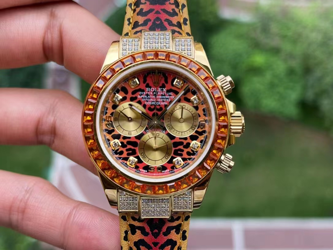 New Release: Cosmograph Daytona 11598Saco Leopard Print – A Masterpiece of Art and Luxury