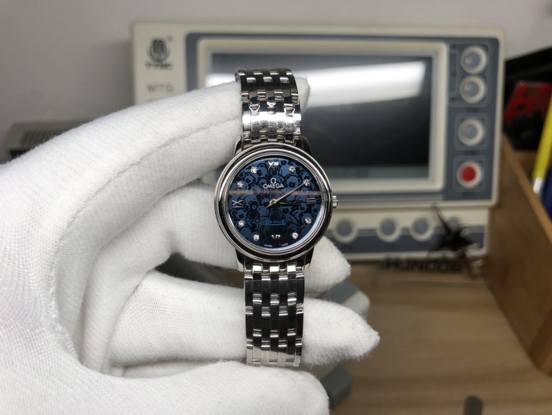 Omega De Ville Prestige Series - Blue Dial