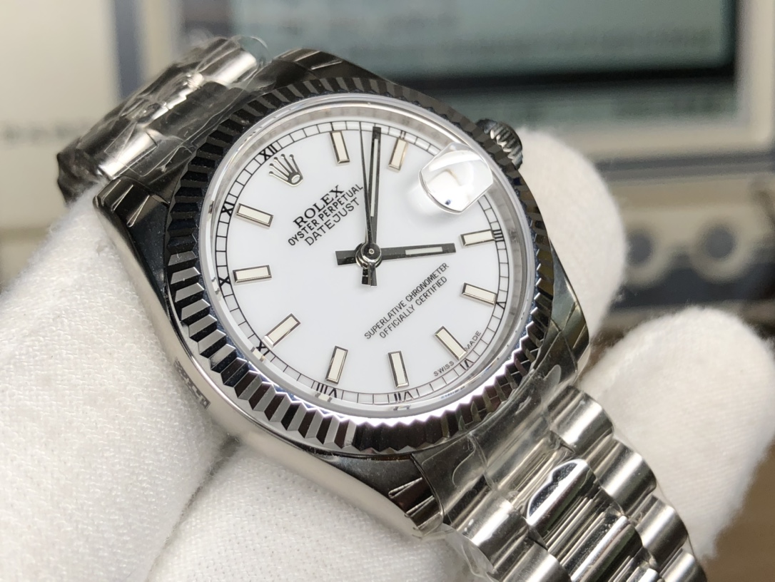 Rolex Datejust 31mm White Dial