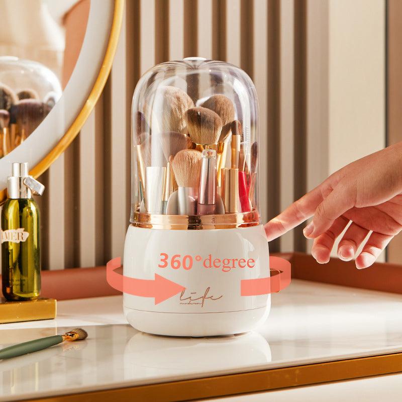 Rotating Makeup Brush Organizer®