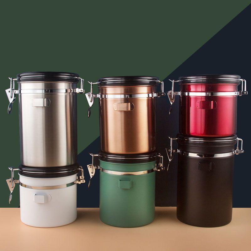 Coffee Bean Storage Jar with 304 Stainless Steel Interior®