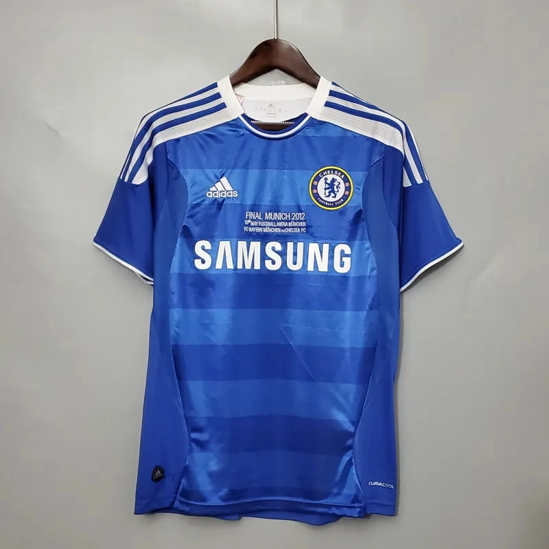 Chelsea Retro Football Jersey Home Shirt UCL Final 2011/12