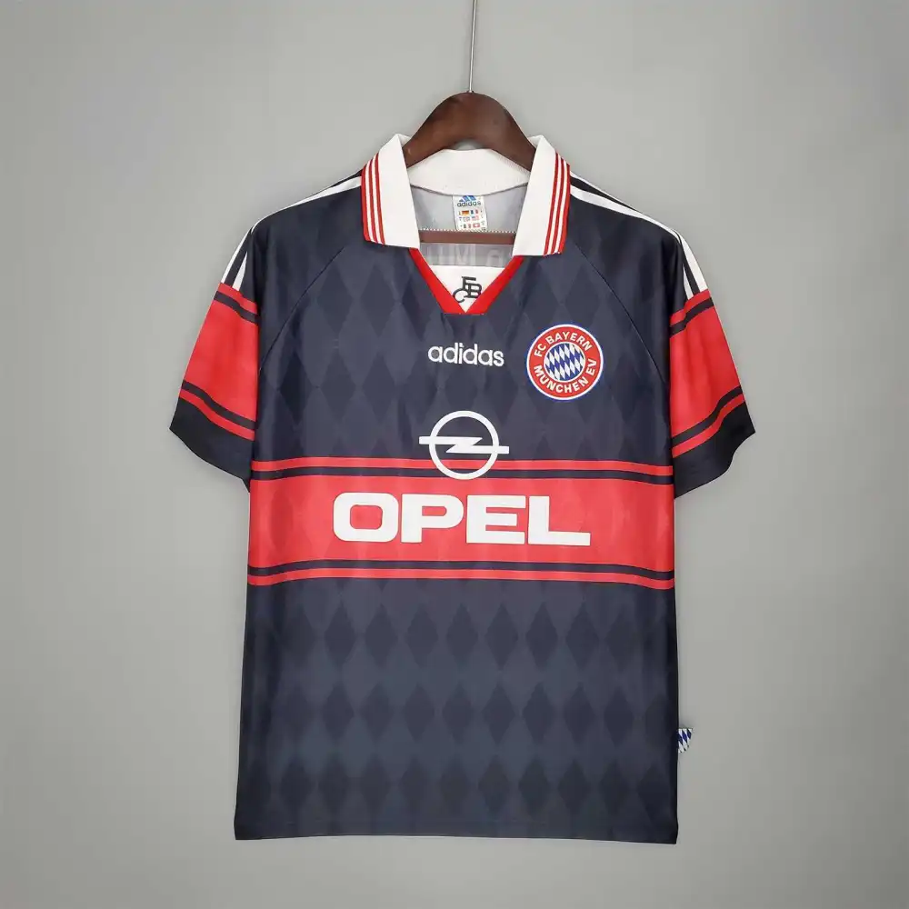 Bayern Munich Retro Jersey Home Soccer Shirt 1997/99