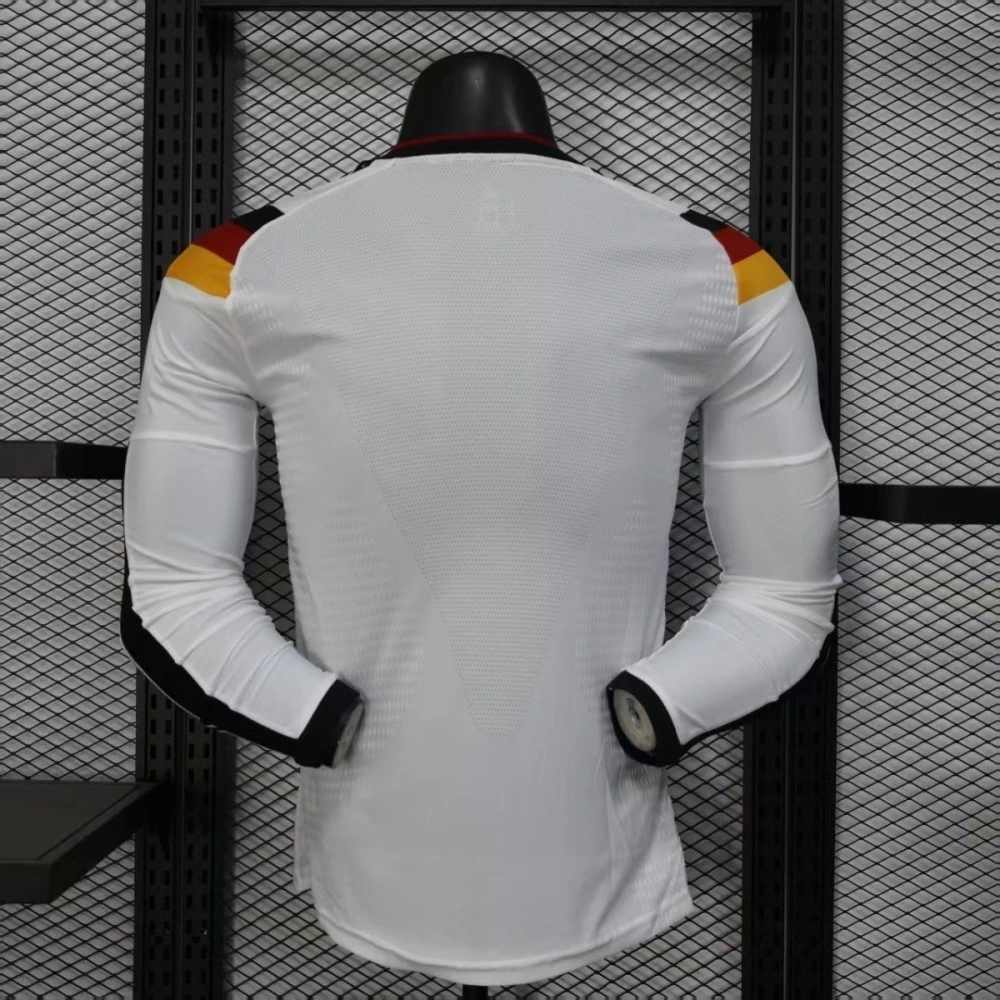 Germany Authentic Soccer Jersey Home Long Sleeve Shirt World Cup 2026