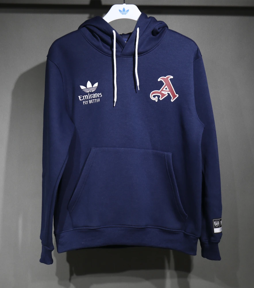 Arsenal Hoodie Training Kit (Sweatshirt+Pants) Blue 2025/26