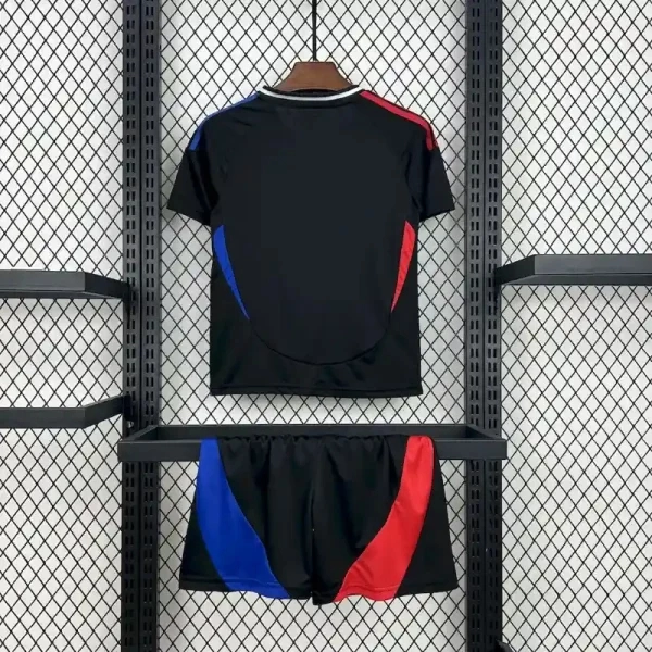 Olympique Lyonnais Football Jersey Away Kids Kit Jerseys+Shorts 2024/25