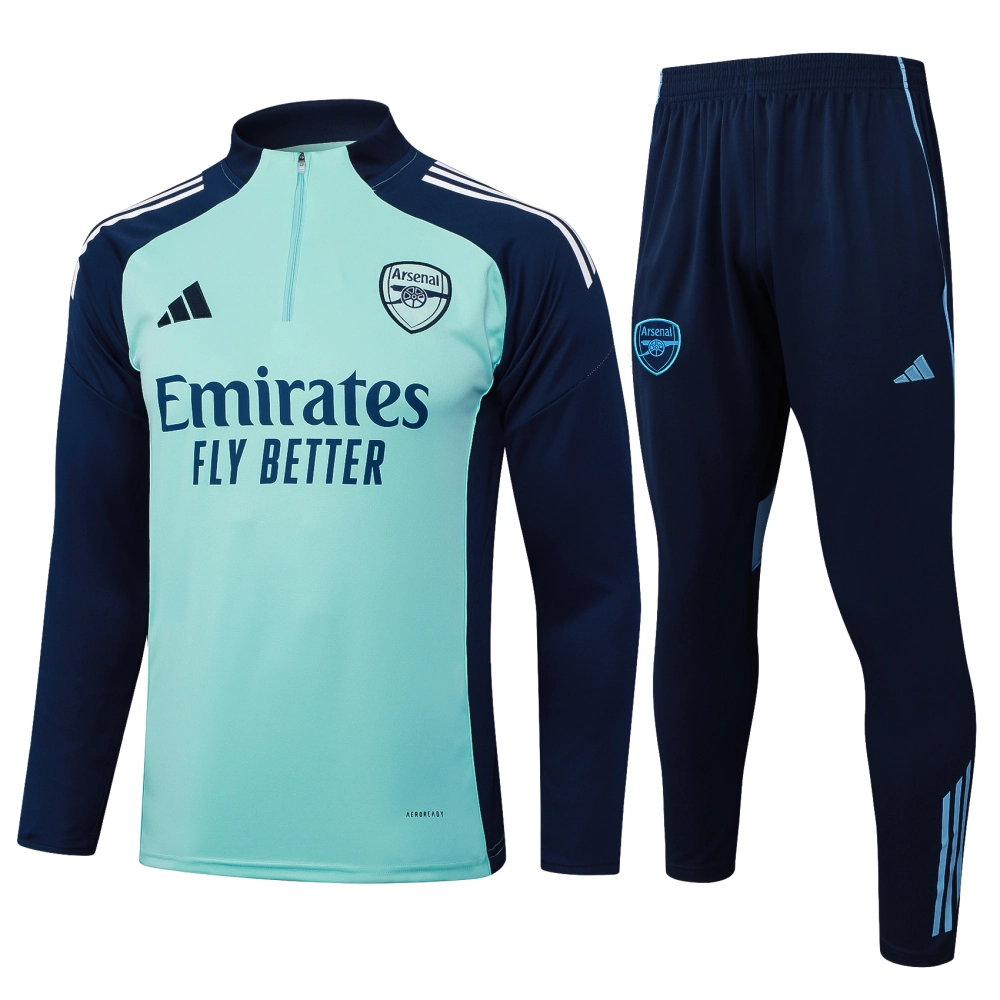Arsenal Training Kit (Sweatshirt+Pants) Light Green 2025/26